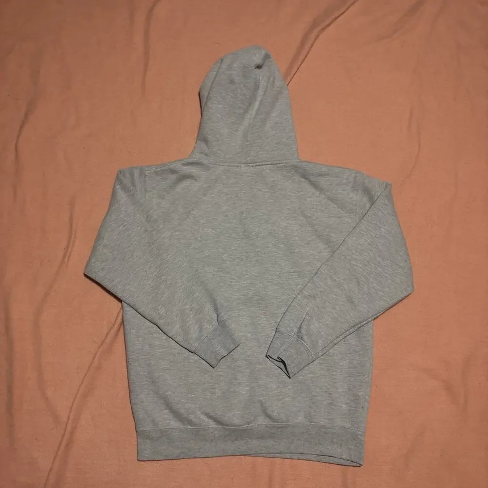 Nelk Boys Full Send Leaf Hoodie Canada Size Medium Light Gray Rare